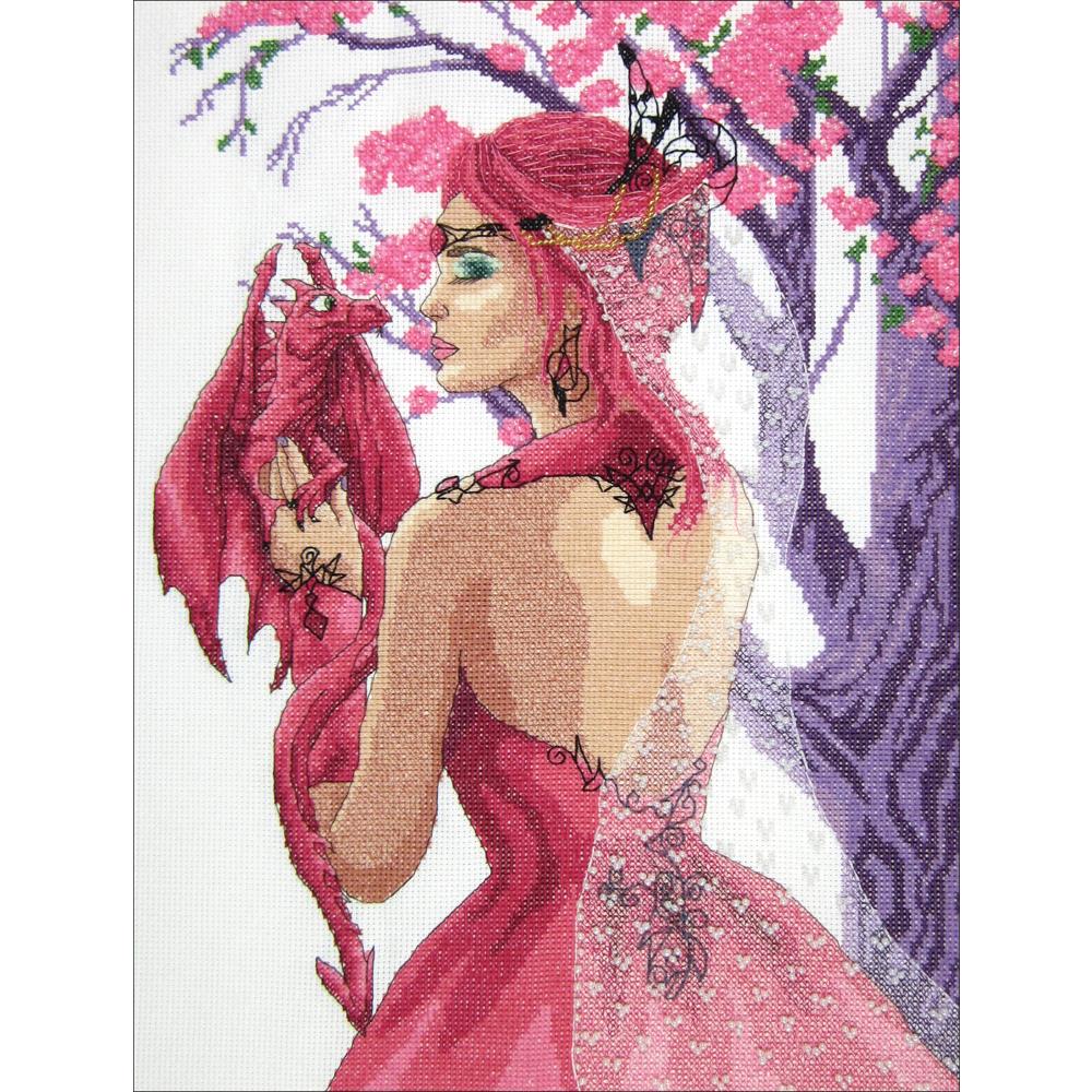 Dragon Princess Counted Cross Stitch Kit